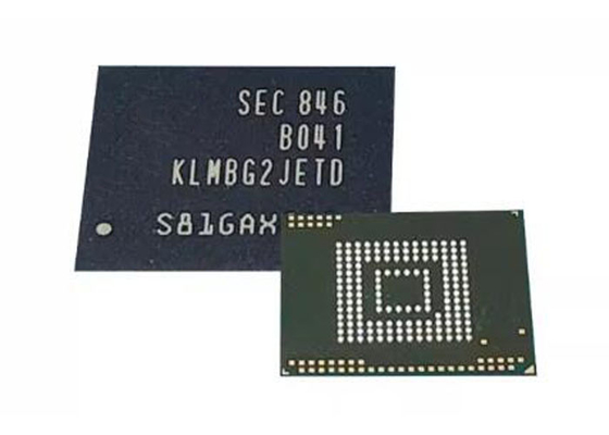 KLMBG2JETD-B041 Memory IC Chip 32Gbit eMMC 5.1 Flash Storage IC Con Interfaccia HS400