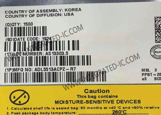ADL5513ACPZ Modulo di comunicazione wireless Detettori logaritmici 80dB Detettore RF IC