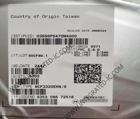 Chip di circuito integrato NCF3320EHN 13.56MHz lettore di auto senza contatto IC HVQFN-32
