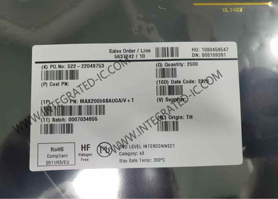 Chip di circuito integrato MAX20056BAUGA Drivers di illuminazione LED a 6 canali integrati