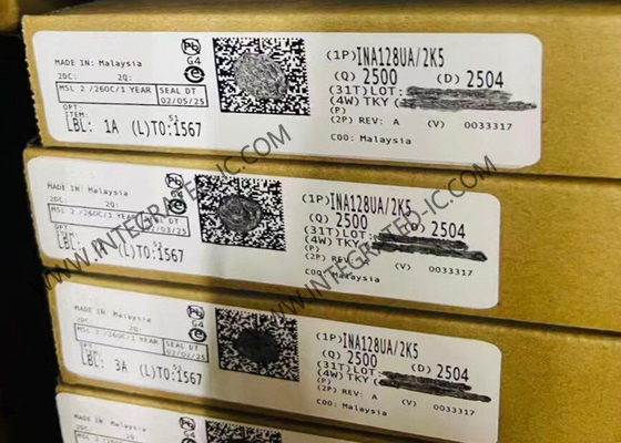 INA128UA Amplificatore di strumentazione a bassa potenza a chip di circuito integrato di precisione