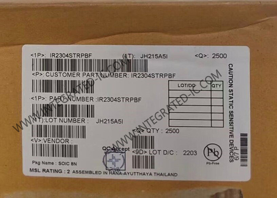 IR2304STRPBF Chip di circuito integrato Half Bridge Gate Driver IC SOIC8 PMIC Chip