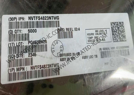 NVTFS4823NTWG Chip di circuito integrato 30V 30A10.5 mΩ Transistor MOSFET a potenza N-canale singolo