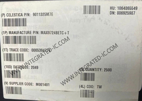 MAX9724BETC circuito integrato chip Stereo Amplificatore per cuffie 60mW Amplificatori audio