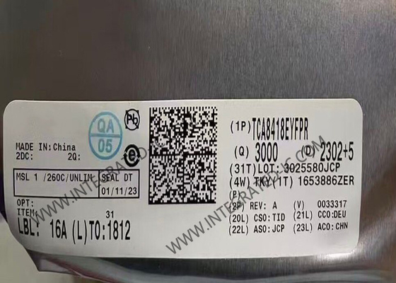 TCA8418EYFPR chip di circuito integrato I2C controllato da tastiera IC di scansione con protezione ESD integrata