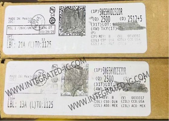 Circuito integrato SN65HVD232DR, ricetrasmettitore CAN a 3,3 V, SOIC8, ricetrasmettitori bus CAN