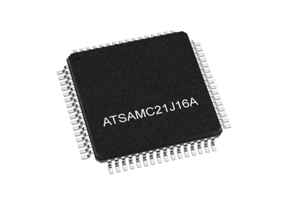 ATSAMC21J16A-AU Microcontrollore MCU SAM C21 Microcontrollori TQFP64 MCU a 32 bit