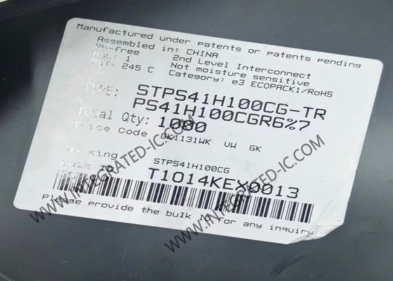 STPS41H100CG Chip di circuito integrato 100V 40A Rettificatore Schottky a doppia potenza