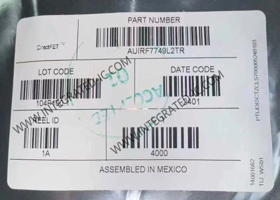 Chip di circuito integrato AUIRF7749L2TR Transistor MOSFET singolo di potenza 10V per automobili