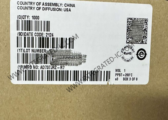 AD737JRZ chip di circuito integrato a basso costo a bassa potenza vero convertitore RMS-to-DC SOIC-8