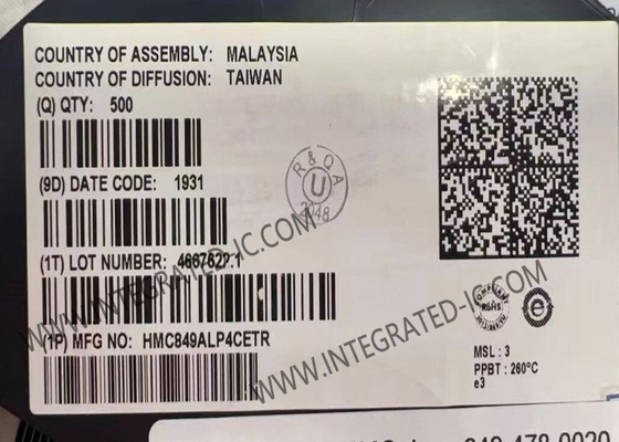 HMC849ALP4CETR Modulo di comunicazione wireless ad alto isolamento SPDT Switch non riflettente