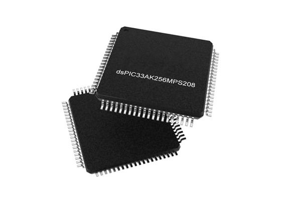 Microcontrollore MCU DSPIC33AK256MPS208-I/PT DSC Single-Core per Applicazioni di Controllo in Tempo Reale