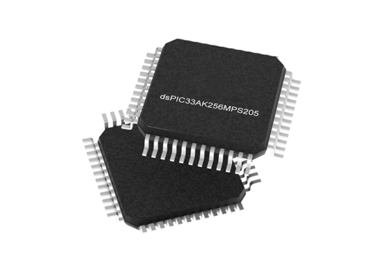 Microcontrollore MCU DSPIC33AK256MPS205-I/PT DSC ad alta velocità per applicazioni di controllo in tempo reale