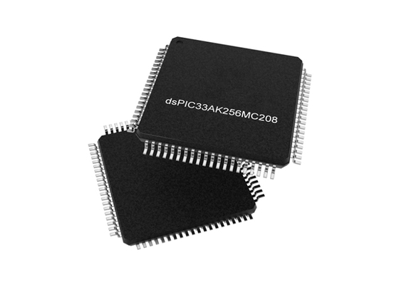 DSPIC33AK256MC208T-I/PT Microcontrollore MCU DSPIC33A Core a Banda Larga, Controller di Segnale Digitale a 32-Bit