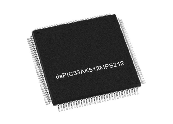 DSPIC33AK512MPS212-I/PT Microcontrollore MCU 32 bit Controller di segnale digitale TQFP128