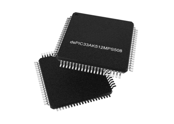 Microcontrollore MCU DSPIC33AK512MPS508-I/PT 200MHz ad alte prestazioni DSC a 32 bit a singolo core