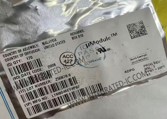 Circuito integrato LTM8046EY, chip convertitore DC-DC isolato μModule da 550mA, BGA51