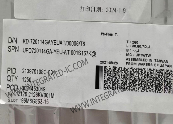 UPD720114GA Circuito Integrato Chip ECOUSB USB 2.0 Hub Controller TQFP48 USB Hub Controller