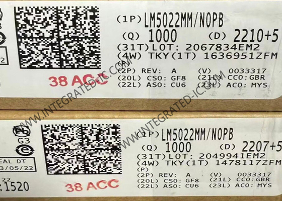 LM5022MM Chip di circuito integrato 60V Low-Side Controller per Boost e SEPIC