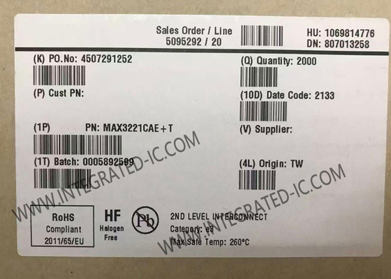 MAX3221CAE chip di circuito integrato 3V a 5.5V RS-232 trasmettitori con spegnimento automatico