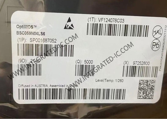 Chip a circuito integrato BSC059N04LS6 40V OptiMOS 6 Power MOSFET