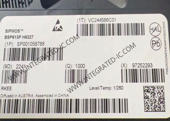 BSP613P chip di circuito integrato 60V SIPMOS potenza di amplificazione del canale P MOSFET transistor