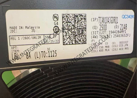 TCAN1043GDRQ1 Chip di circuito integrato Automotive Low Power CAN Transceiver SOIC14