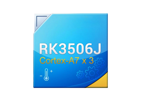RK3506J AI Processor Chip AIoT Processori Triple Core Cortex A7 Processore