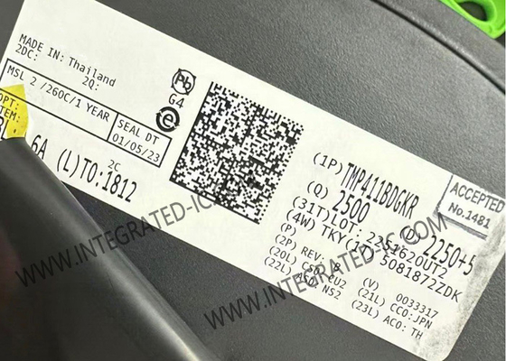 TMP411BDGKR Sensore IC Sensore di temperatura locale e remoto con correzione di resistenza in serie e fattore N