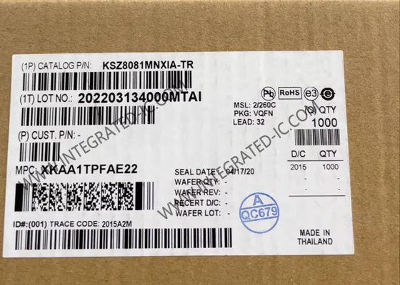 KSZ8081MNXIA Circuito Integrato Chip Transceiver Strato Fisico IC Montaggio Superficiale