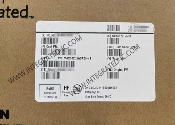 MAX6126BASA25 Circuito Integrato Chip Riferimento di Tensione Serie a Bassa Caduta IC SOIC8