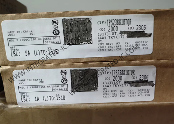 TPS23881RTQR chip di circuito integrato a 8 canali PoE 2 PSE Controller Power Over Ethernet