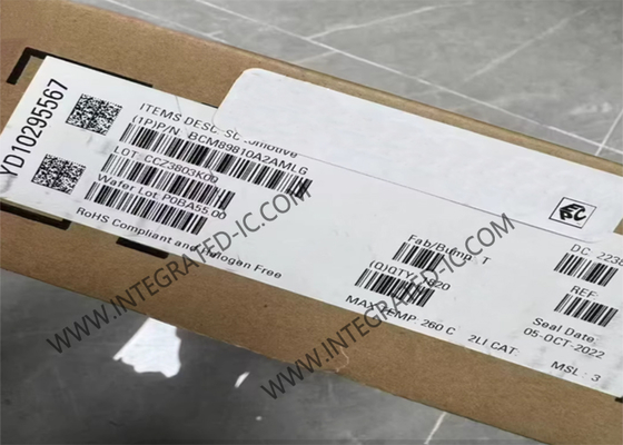 BCM89810A2AMLG Single Port Ethernet RGMII Transceiver IC MLP48 Ethernet Chip