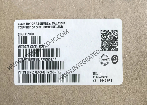 AD5243BRMZ50 Potenziometri digitali compatibili con la posizione I2C
