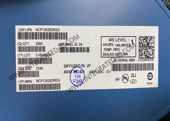 Circuito integrato NCP1252EDR2G Controller PWM a corrente per applicazioni forward e flyback