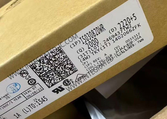 Circuito integrato ISO3082DWR, chip, ricetrasmettitore RS-485 e RS-422 isolato a 200 kbps