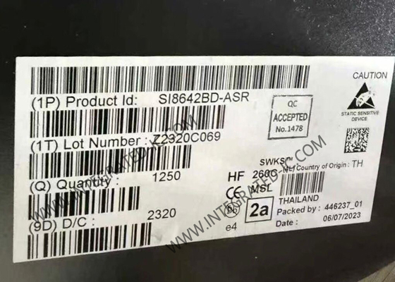 SI8642BD-ASR Circuito Integrato Chip Isolatori Digitali Quad-Channel a Bassa Potenza 150Mbps