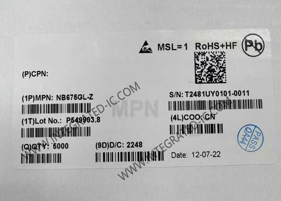 NB675GL Chip di circuito integrato 10A 24V COT Converter a buck sincrono QFN21