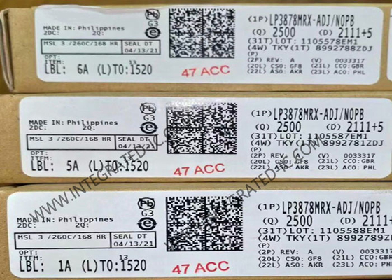 LP3878MRX-ADJ chip di circuito integrato regolatore di bassa tensione di abbandono 800mA regolatore LDO