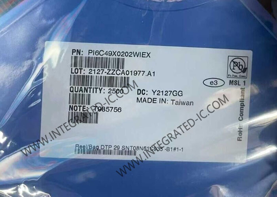 PI6C49X0202WIEX Chip di circuito integrato a bassa inclinazione 1 a 2 LVCMOS/LVTTL Fanout Buffer SOIC8