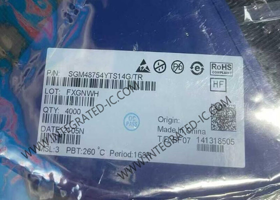 SGM48754YTS14G 	Circuito integrato Quad SPST CMOS Analog Switch TSSOP14