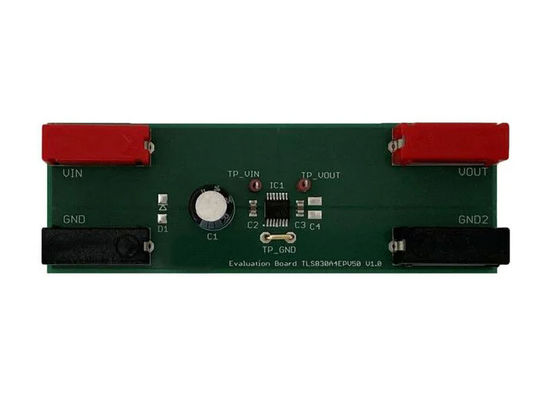 TLS830A4EPV50-BOARD Embedded Solutions Positive Fixed Linear Voltage Regulator Evaluation Board