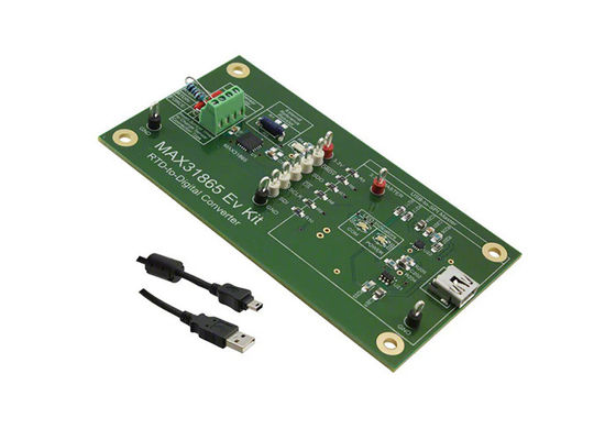 MAX31865EVKIT Embedded Solutions Resistance-to-Digital Converter Interface Evaluation Board (Tabella di valutazione dell'interfaccia per il convertitore digitale)
