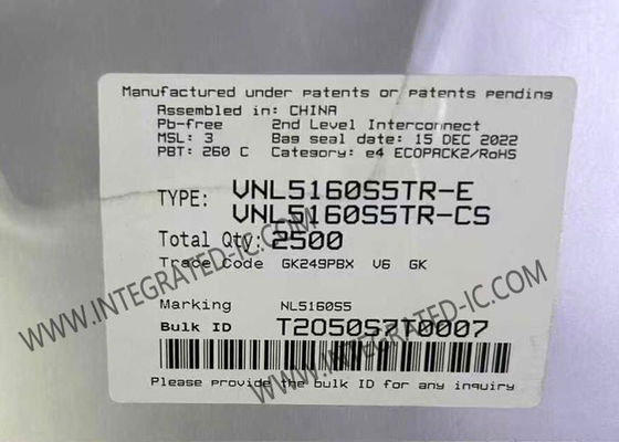 VNL5160S5TR chip di circuito integrato N-Channel 3.5A driver basso con 36V Max completamente protetto