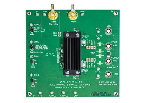 EVAL-LTC7892-BZ Soluzioni Integrate per 4 Uscite Non isolate DC/DC Step Up Evaluation Board