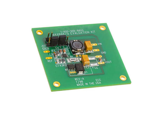 MAX668EVKIT Scheda di valutazione step-up DC/DC con 1 uscita non isolata per soluzioni embedded