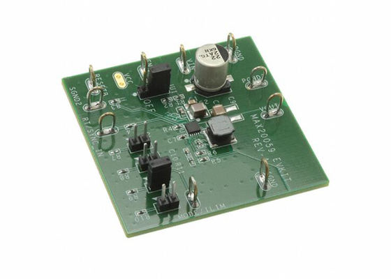 Scheda di valutazione Embedded Solutions MAX20059EVKIT Convertitore DC-DC Buck MAX20059