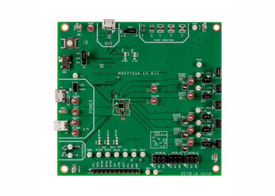 Scheda di valutazione PMIC Embedded Solutions MAX77654EVKIT per caricabatterie MAX77654