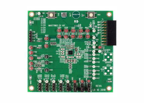 MAX77863EVKIT Embedded Solutions EV Kit - Scheda di valutazione PMIC caricabatterie MAX77863