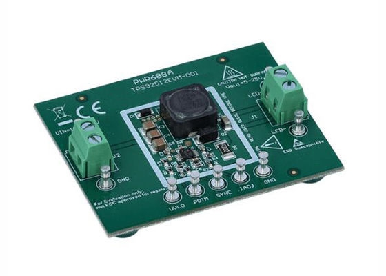 Scheda di valutazione del driver LED buck ad alta corrente con soluzioni integrate TPS92512EVM-001